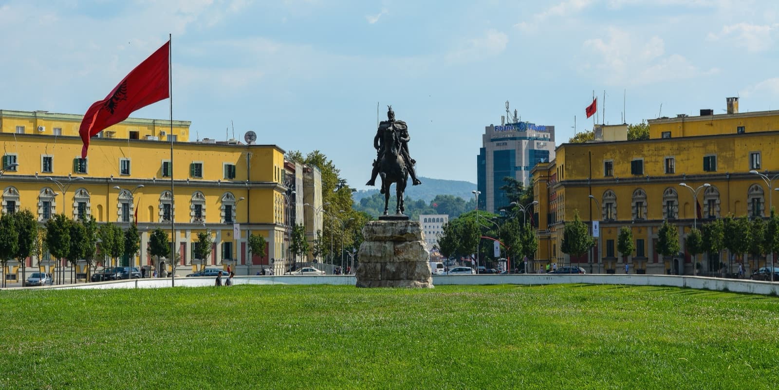 Tirana, the capital of Albania