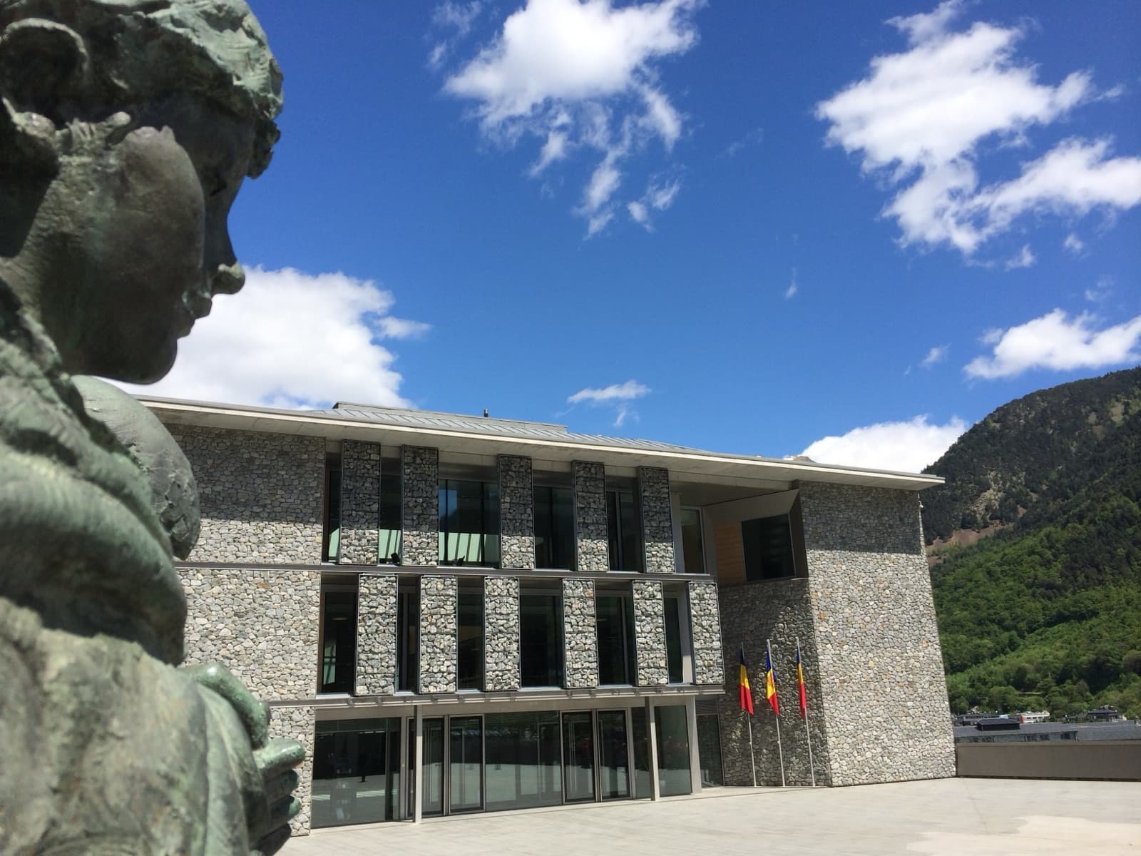 Andorra la Vella, the capital of Andorra