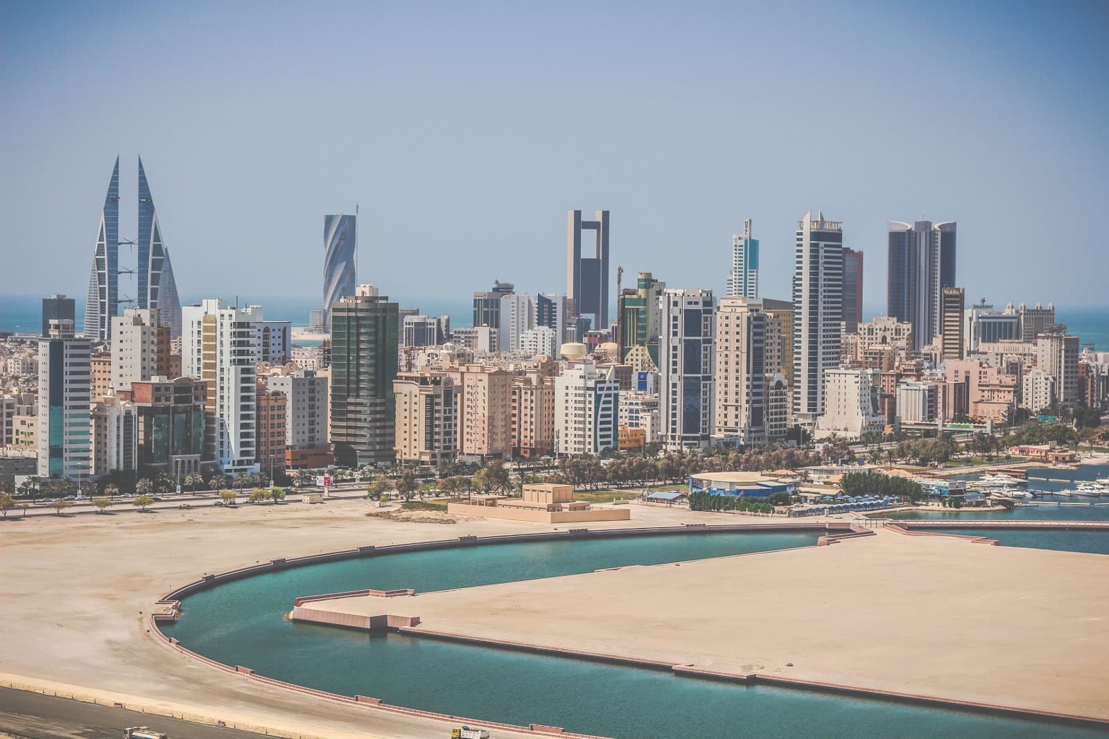 Manama, hovedstaden i Bahrain