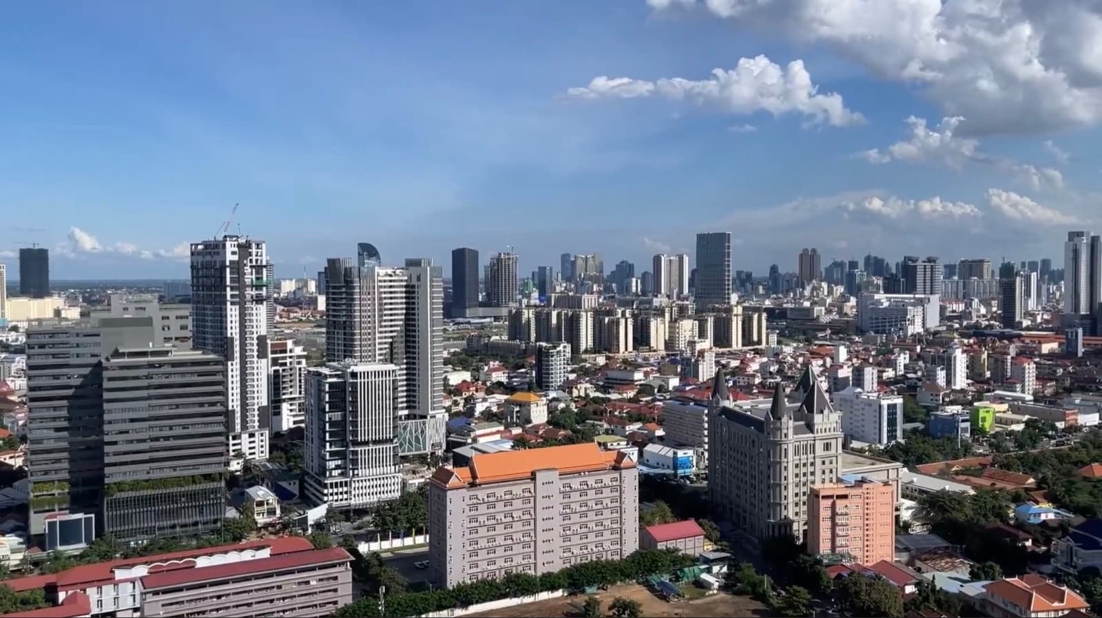 Phnom Penh, hlavní město země Cambodia