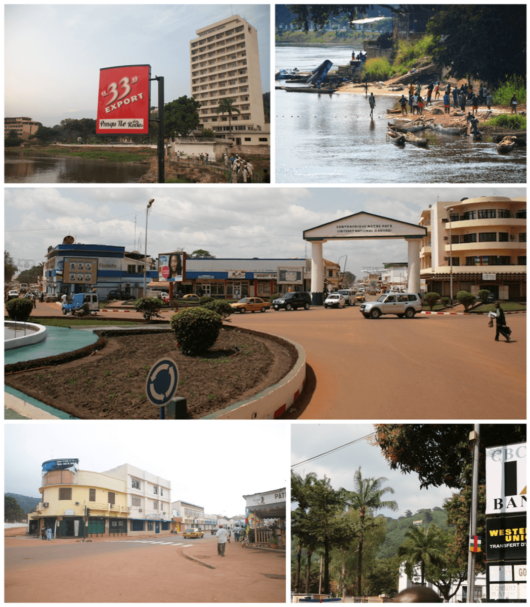 Bangui, thủ đô của Central African Republic