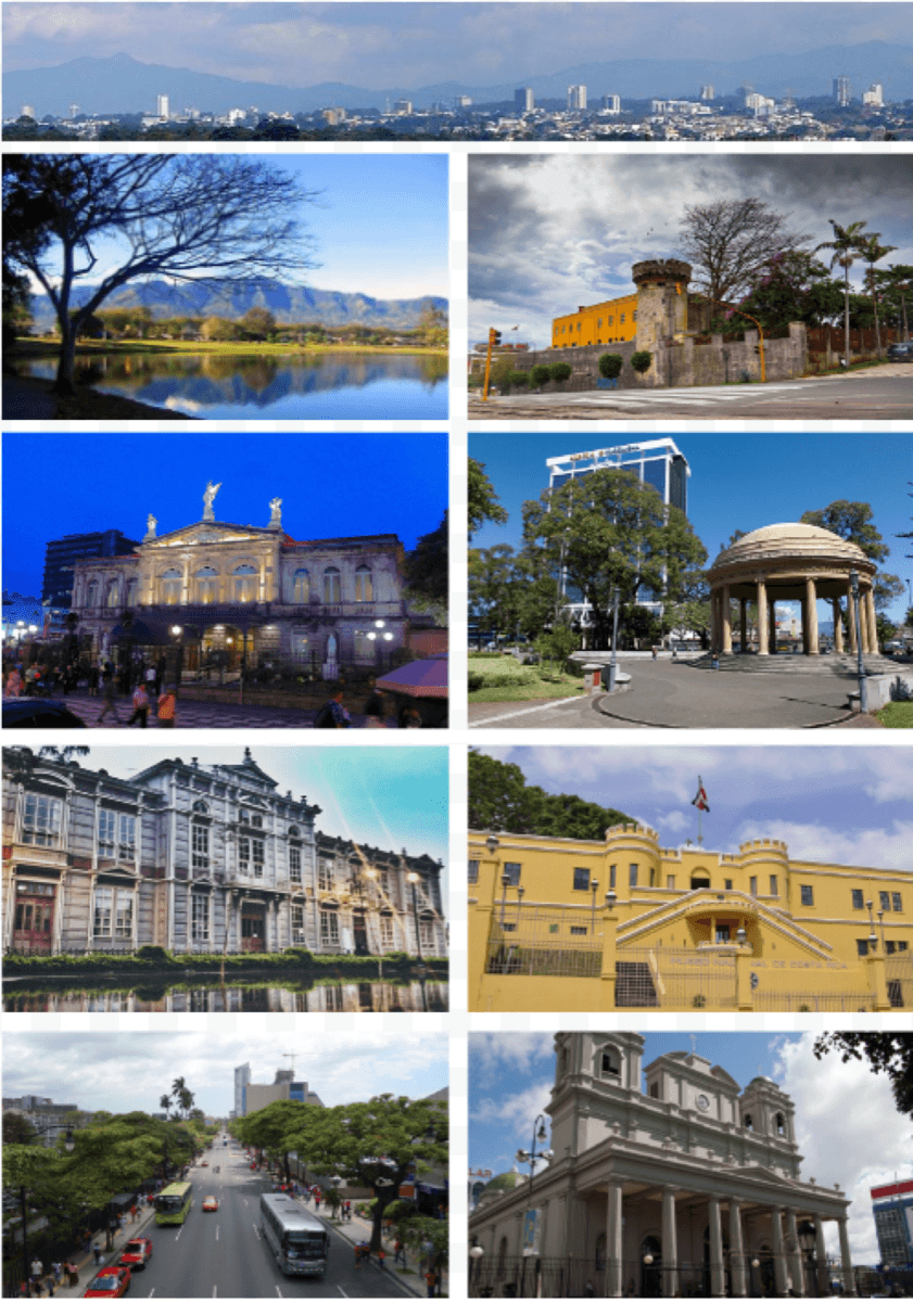 San José, the capital of Costa Rica