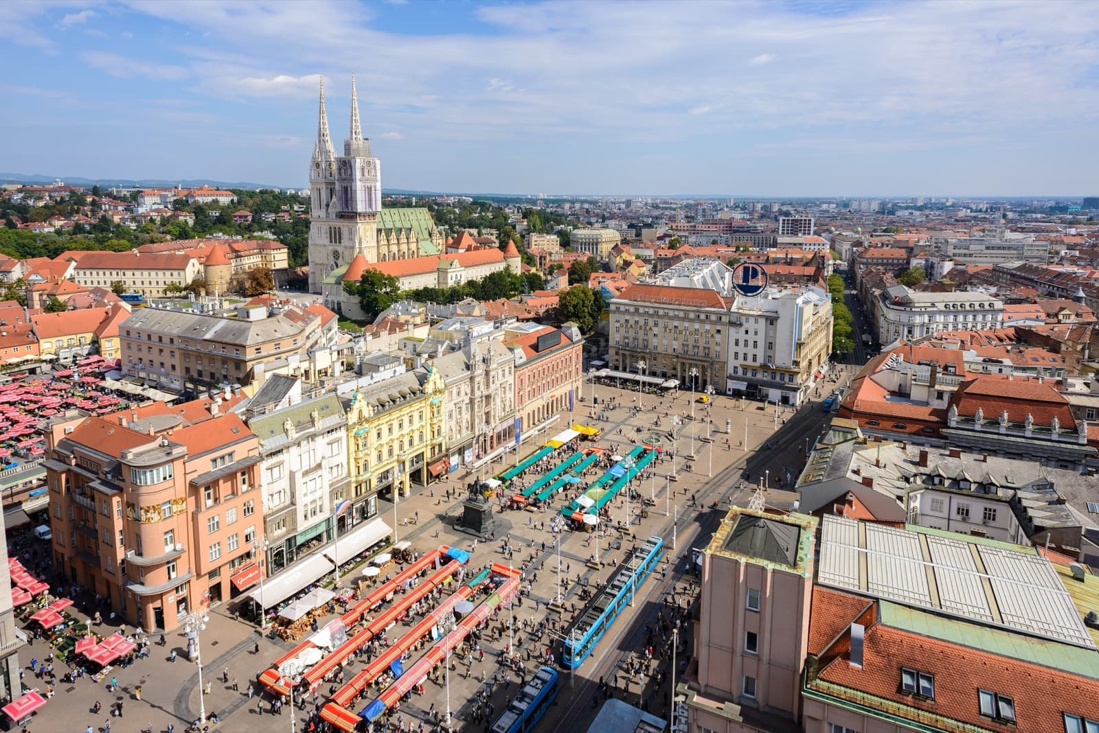 Zagreb, ibu negara Croatia