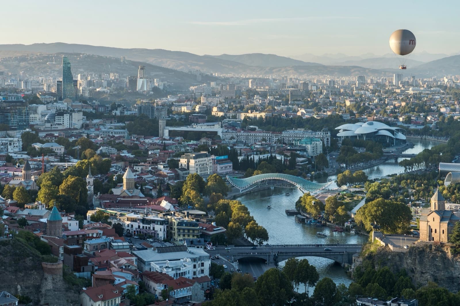 Tbilisi, a capital de Georgia