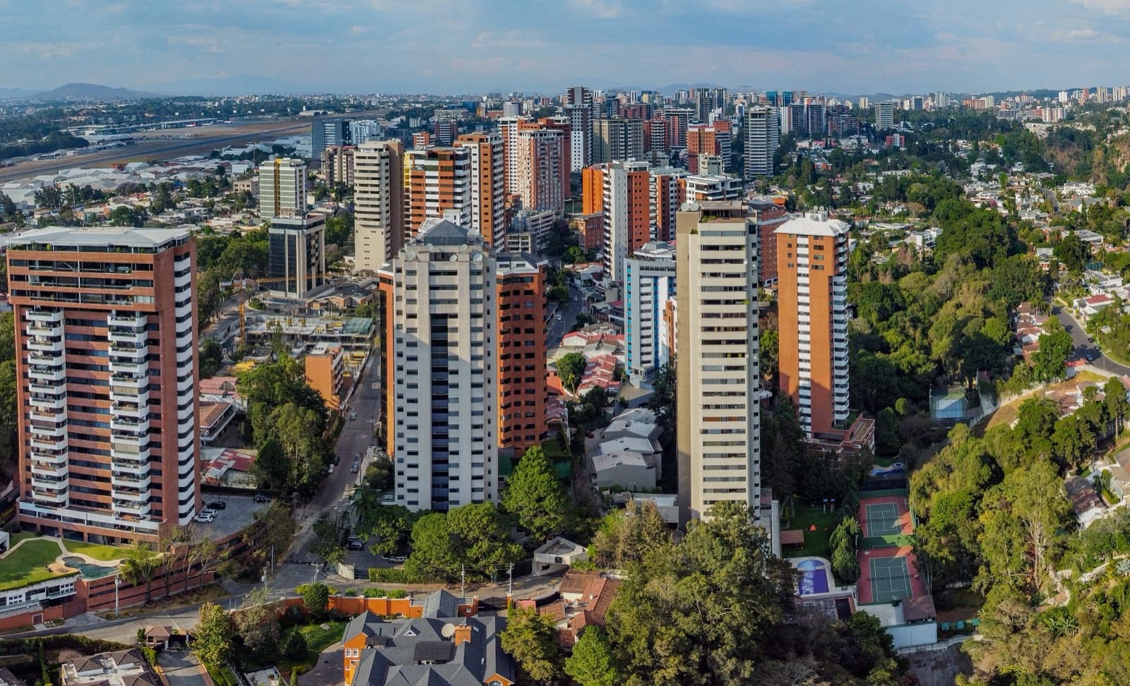 Guatemala City, hovedstaden i Guatemala