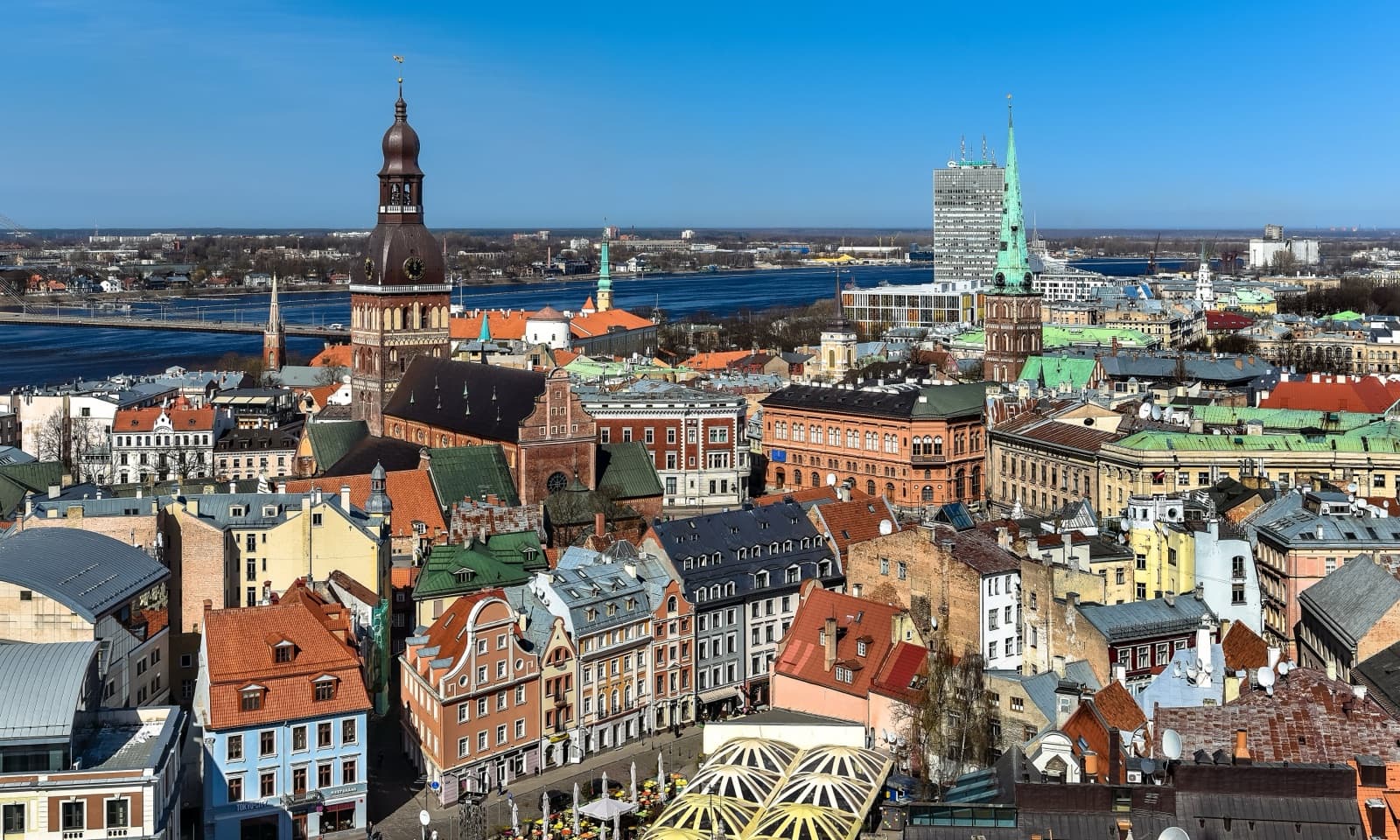 Riga, la capitale de Latvia