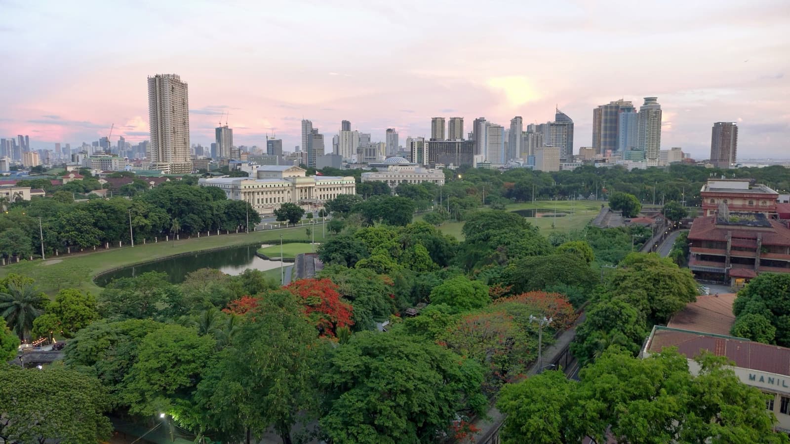 Manila, hovedstaden i Philippines