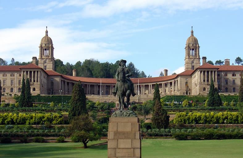 Pretoria / Cape Town / Bloemfontein, hovedstaden i South Africa