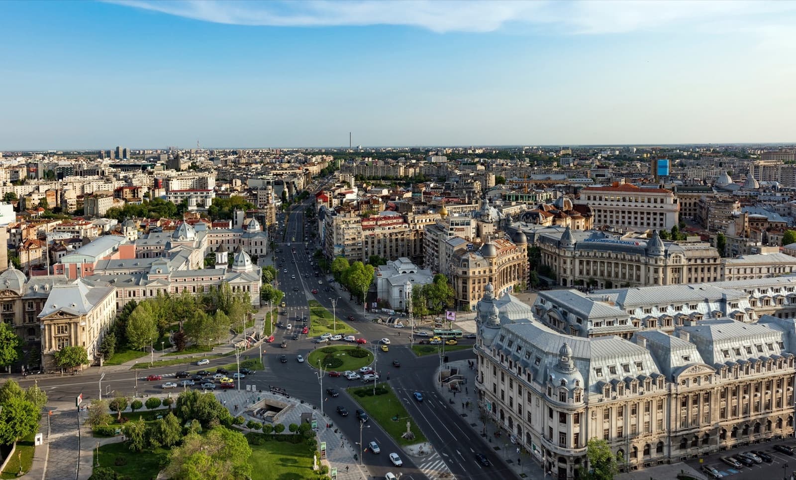 Bucharest, the capital of Romania