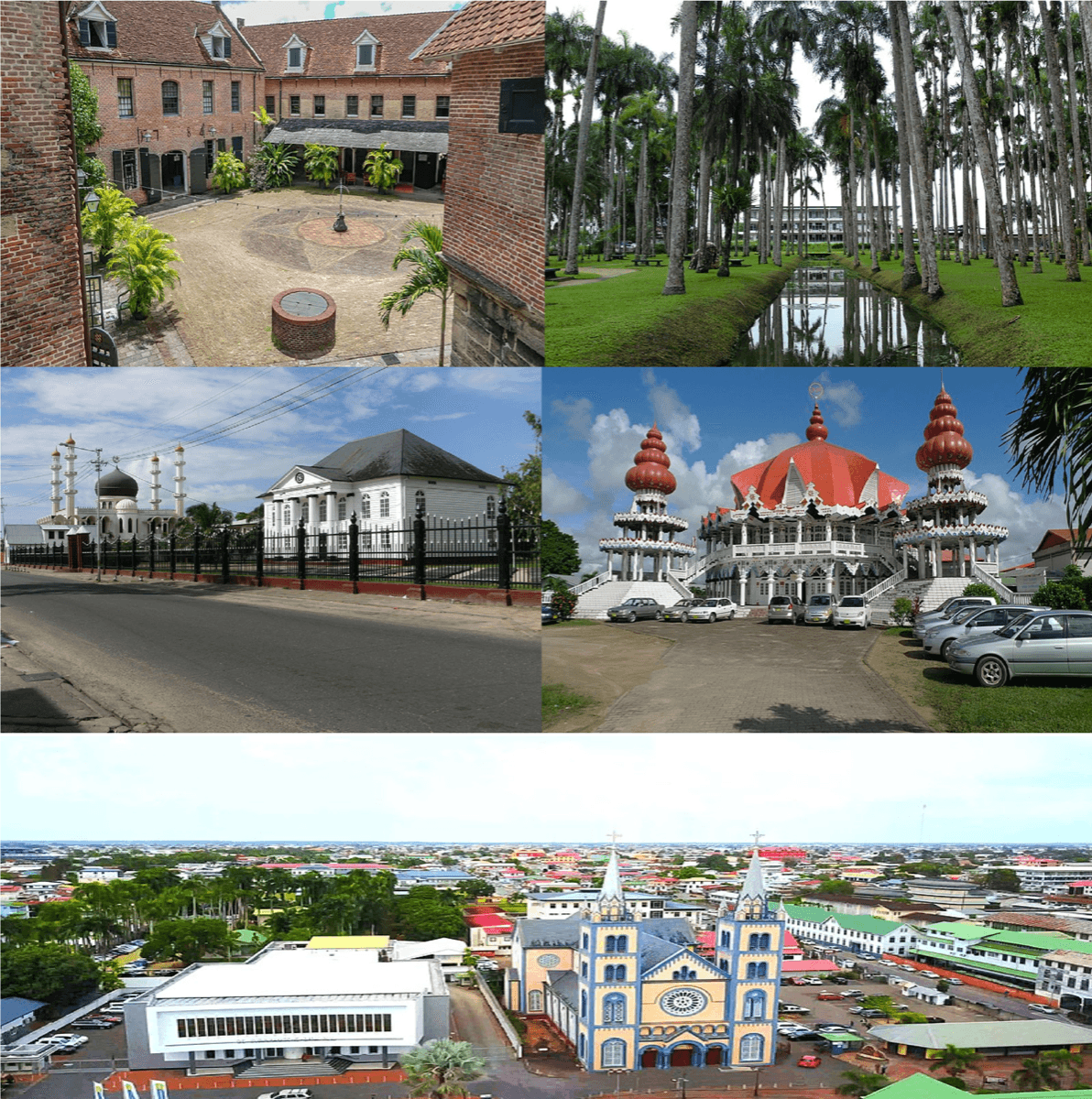 Paramaribo, la capital de Suriname