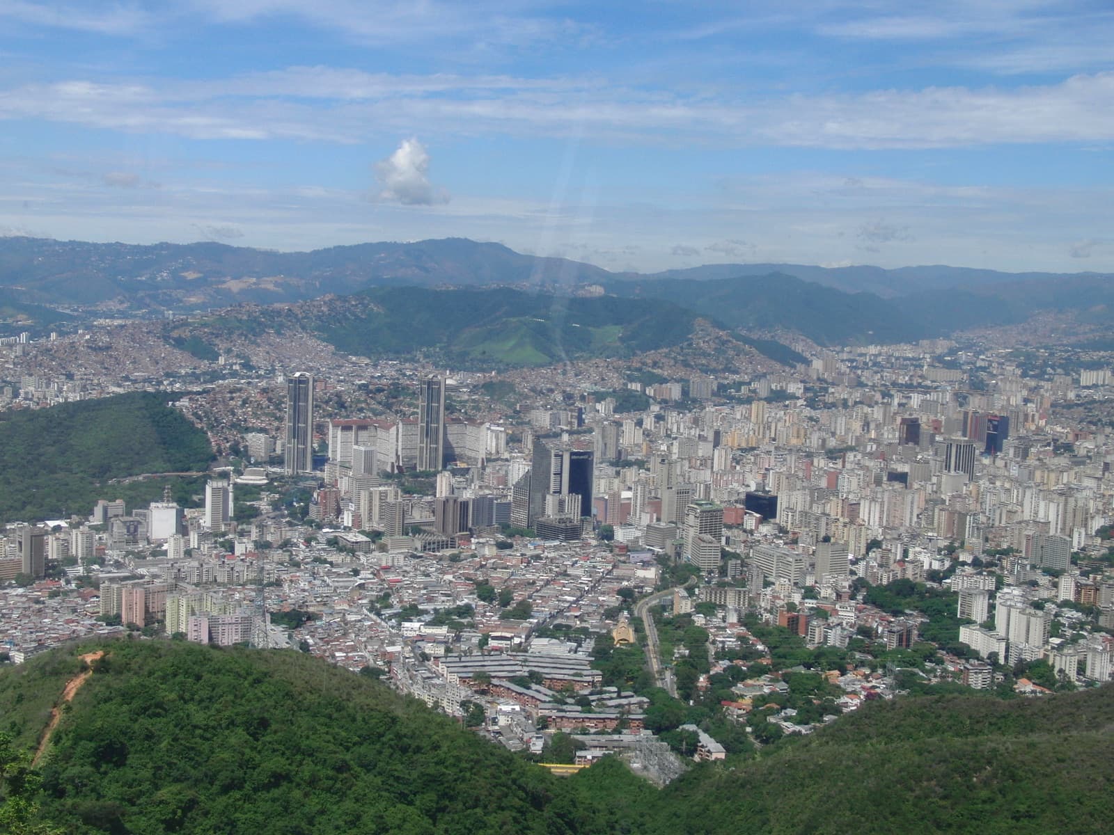 Caracas, hovedstaden i Venezuela