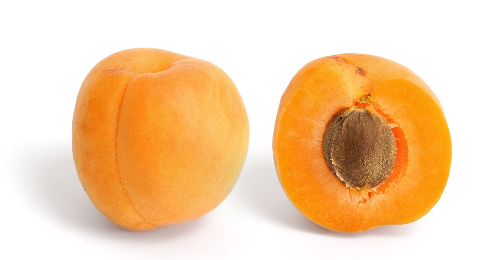 A basket of ripe orange apricots