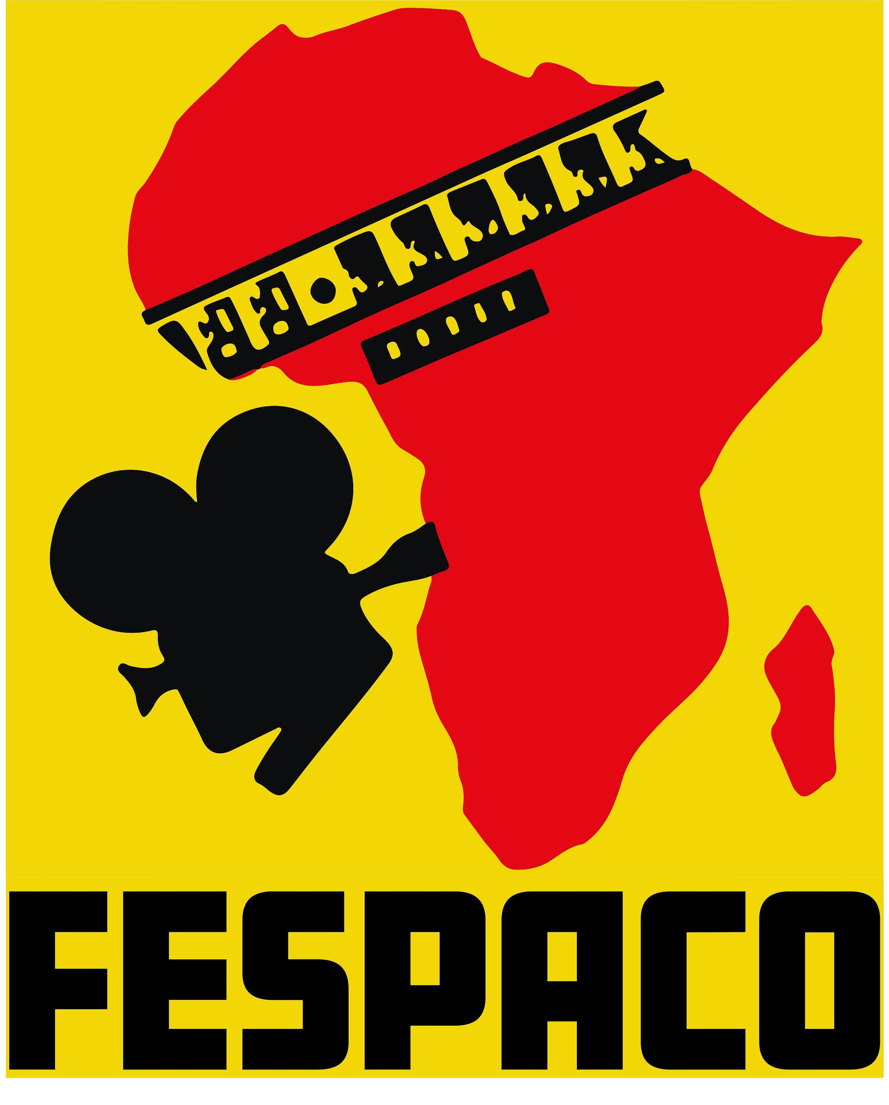 Crowds gathering outside a cinema in Ouagadougou during the FESPACO film festival