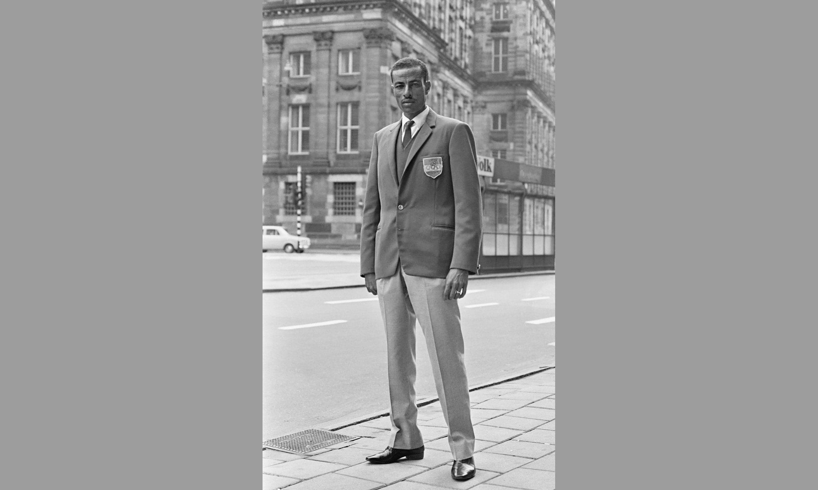 Abebe Bikila, the Ethiopian marathon runner who won Olympic gold in 1960