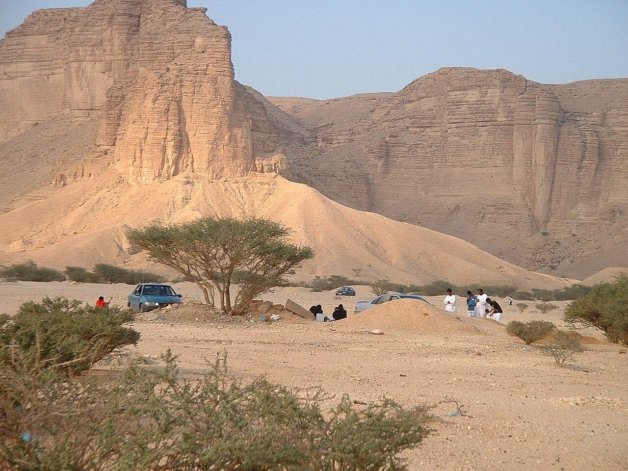 Cliffs of the Edge of the World plateau near Riyadh