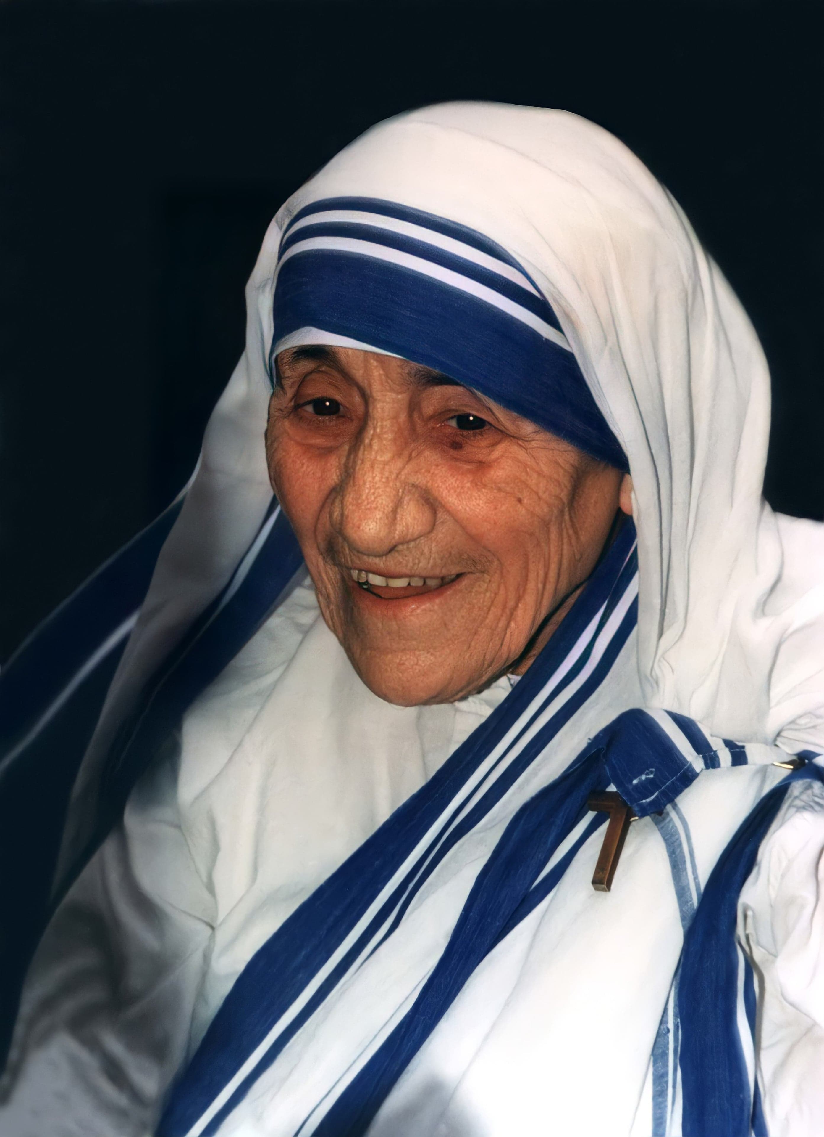 A statue of Mother Teresa in Albania